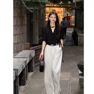 2026夏季新款人丝桑蚕丝薄款透气气质长袖衬衫女高端优雅防晒上衣