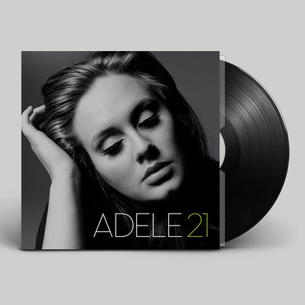 【现货】正版阿黛尔Adele 21黑胶LP唱片留声机专用12寸33转大胶片