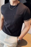 买一件等于得到两件~索罗娜短袖假两件双面穿圆领T恤男TF108-P52，男装T恤，电商A213