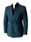双排扣青果领男士休闲西服套装帅气西装两件套卡其色LJT8811-P200，男装西服，电商A213