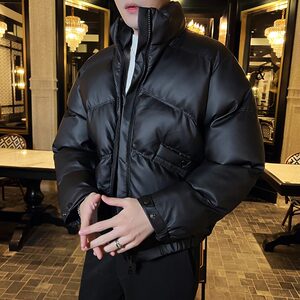 补齐大货~加厚棉衣男短款棉服皮外套立领拉链面包服MY22005-P198图片