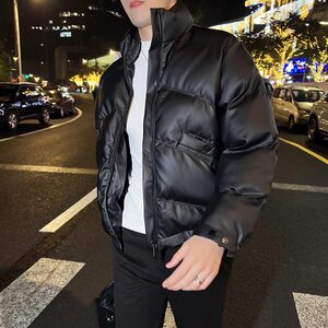补齐大货~加厚棉衣男短款棉服皮外套立领拉链面包服MY22005-P198图片