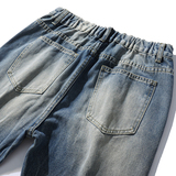 2026春季中性美式微喇裤复古印花宽松牛仔裤水洗KS859P52控78，男装牛仔裤，电商B329