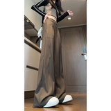 春季百搭直筒安哥拉红女西装裤子休闲裤WH6803P55控78，男装西服套装，电商B329