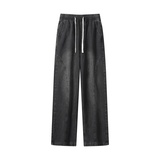 2026春季牛仔裤男款裤子宽松直筒阔腿拖地长裤KS831P48控69，男装牛仔裤，电商B329