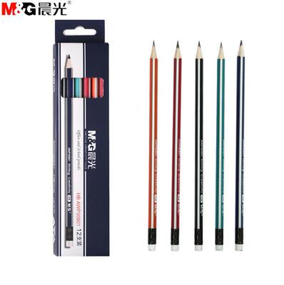 晨光1盒awp30901彩杆削好铅笔