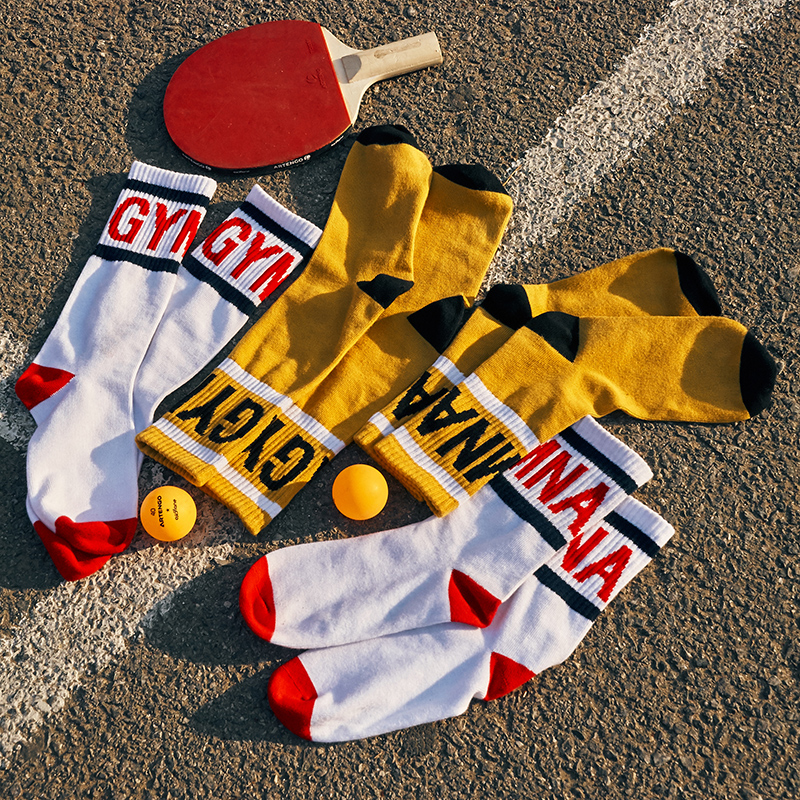 gyman小溪原创复古四季可穿女袜