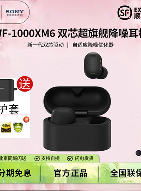 新品 Sony/索尼WF-1000XM6 双芯超旗舰真无线蓝牙降噪耳机xm5升级