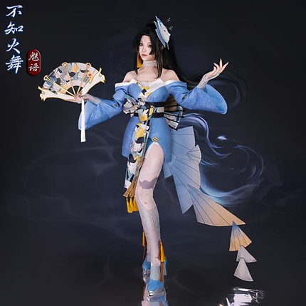 王者荣耀女英雄cos服不知火舞魅语cosplay二次元游戏动漫扮演套装