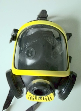 威尔双滤罐防毒面具VERHF双滤盒全面罩VOLER防烟面具消防专业面罩