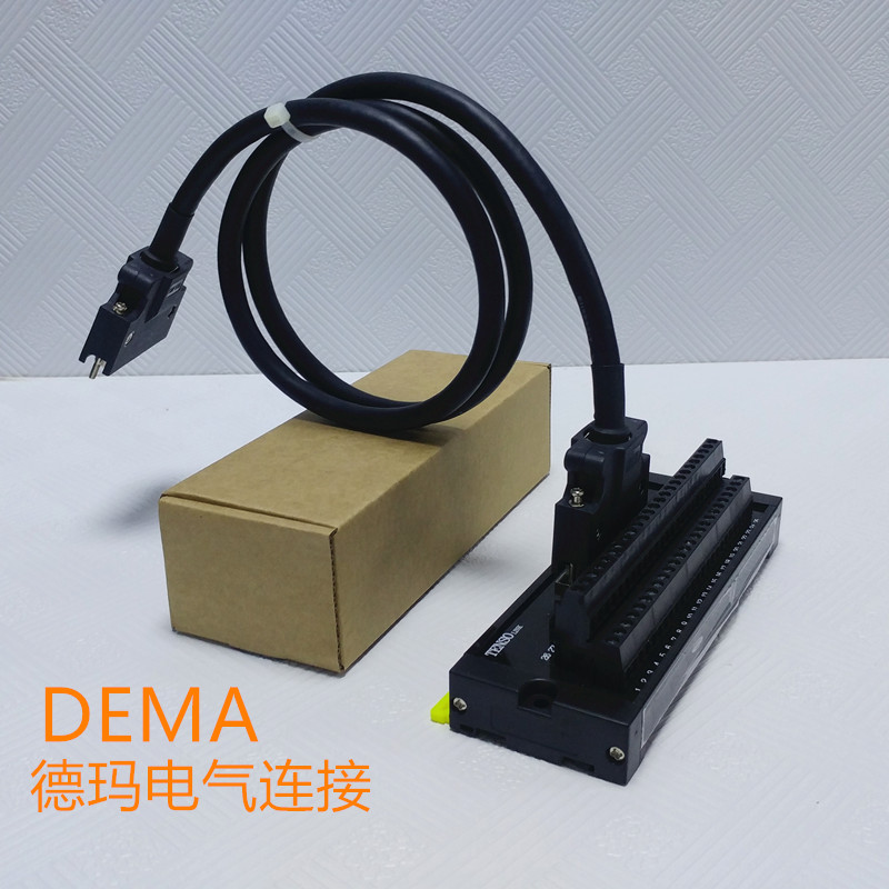 三菱伺服放大器MR-JE J4中转端子台MR-TB50电缆MR-J3CN1-1M I/O线