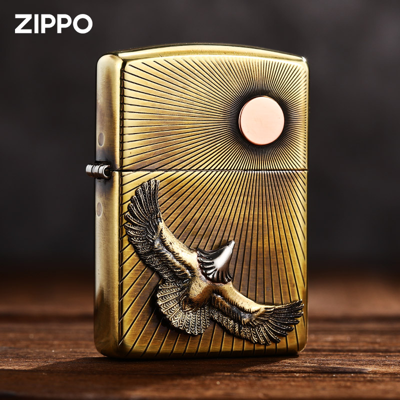 zippo打火机安第斯鹰送男友礼物限量版zp收藏级正版官方原装正品