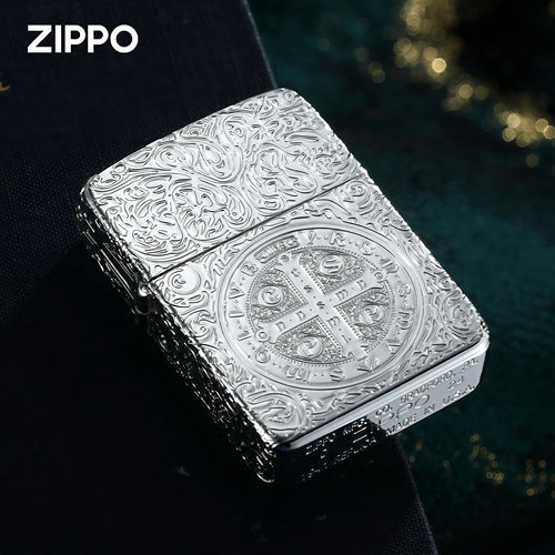 zippo打火机 1941复刻康斯坦丁官方店煤油防风送男友礼物外壳正品
