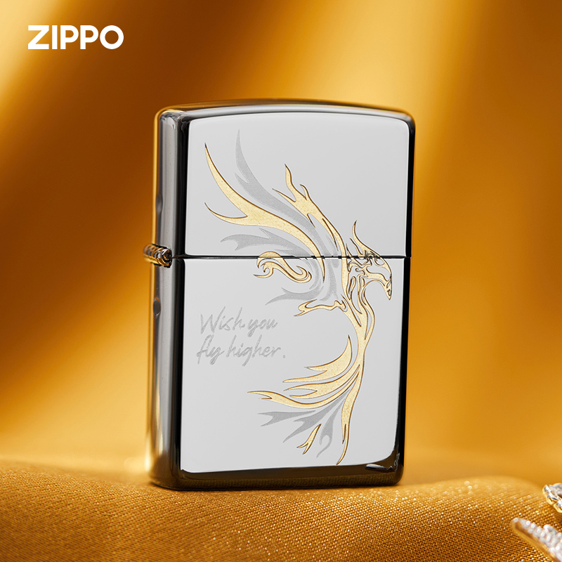 zippo打火机飞鸿正品原力国潮防风煤油男士zppo礼物送男友定制