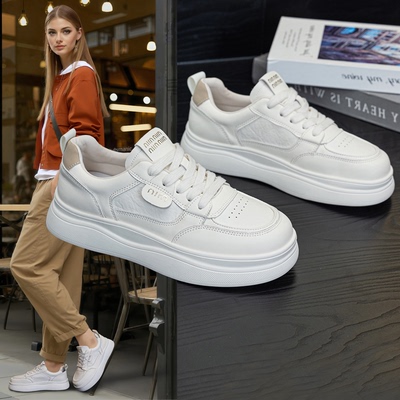 鞋子女鞋百搭学生厚底板鞋ins40