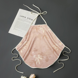 双层植物真丝棉麻系列古风肚兜汉服内搭成人禁欲系外穿肚兜挂脖