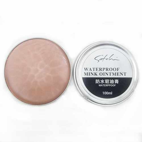 专柜正品沙驰 防水貂油膏 真皮皮鞋  皮包保养护理膏