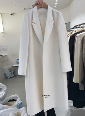 2026春季新款韩版宽松时尚中长款小西装外套女高级感女神chic西服