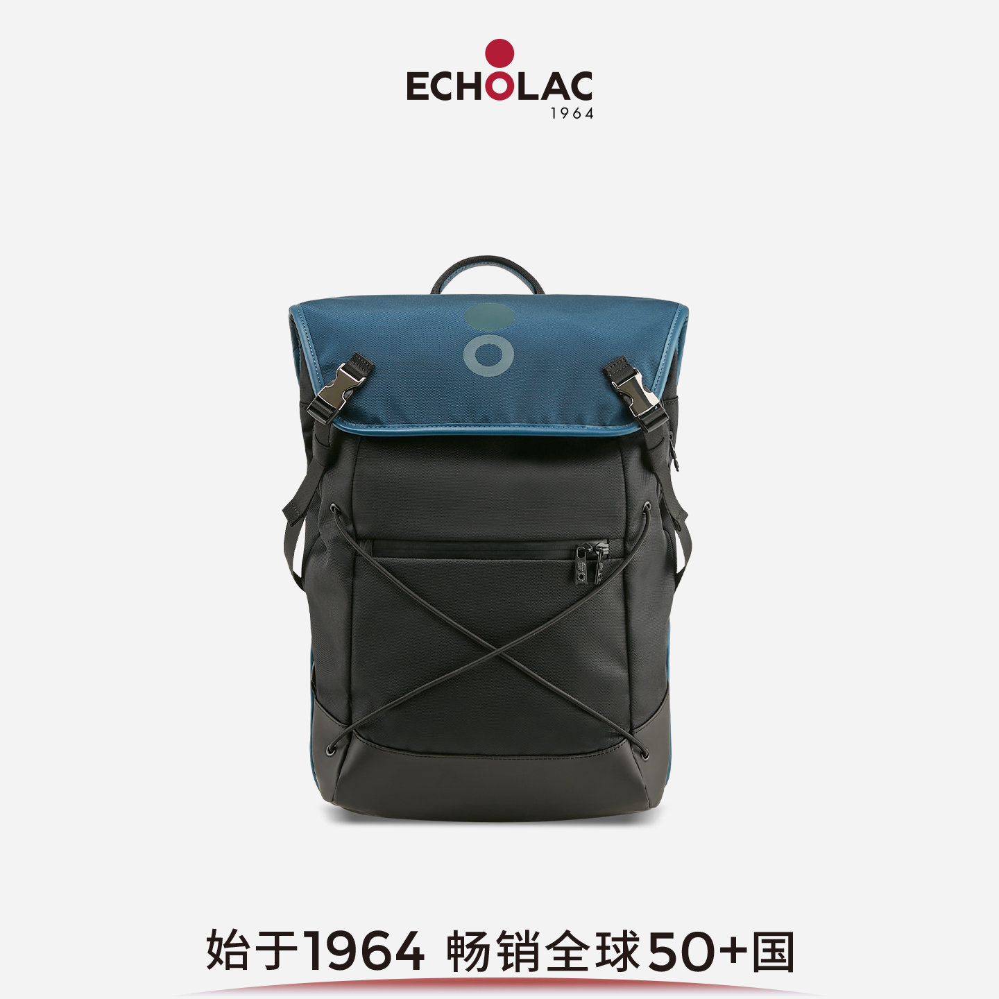爱可乐大容量男多功能双肩背包