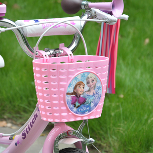 热卖10寸12寸14寸16寸儿童自行车学步平衡车装饰车篮 童车配件多