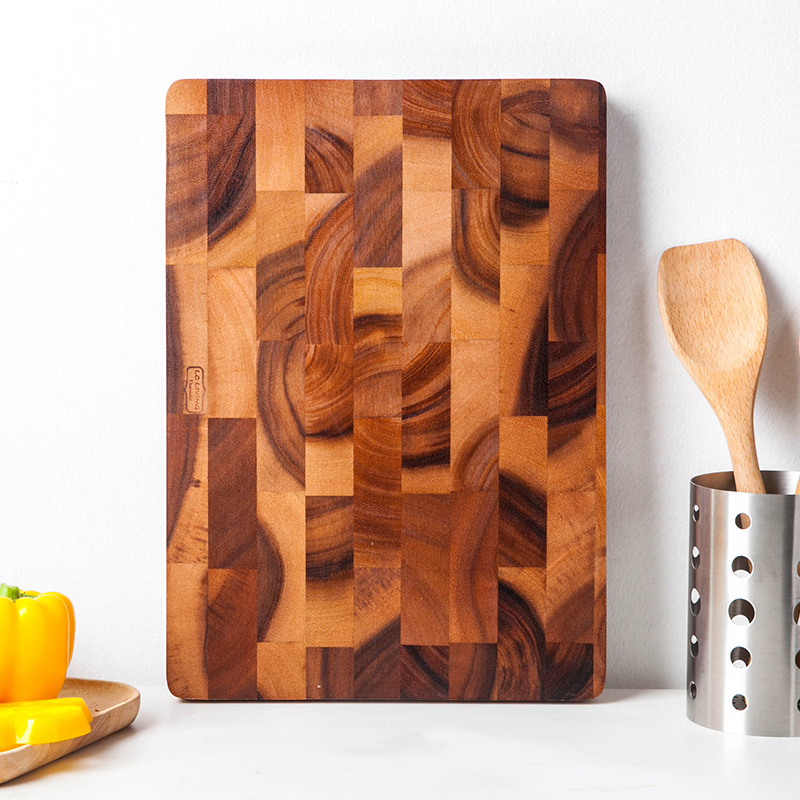 泰国lcliving相思木棋盘格砧板