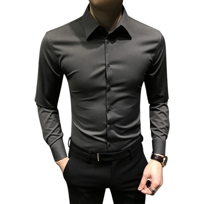 tnnc男士高级长袖衬衫