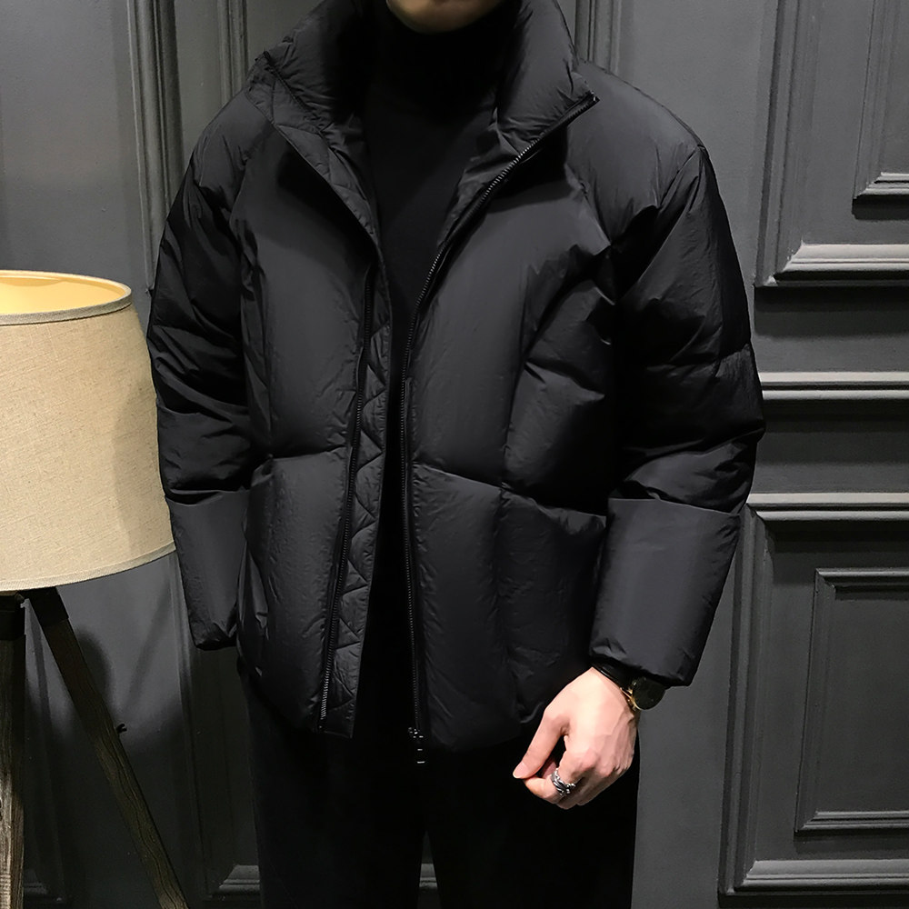 冬季90鸭绒加厚羽绒服男秋冬新款高端好看外套痞帅高级商务男装,男装,羽绒服,淘宝优惠券,粉丝福利购,淘宝优惠卷