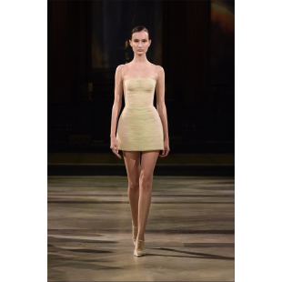 26SS正品 ·越南MONTSAND 授权性感收腰抹胸吊带连衣裙女 sense