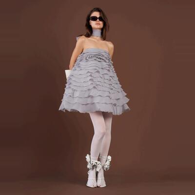 正品授权DATT 25ss HYDRAE BLOOM连衣裙