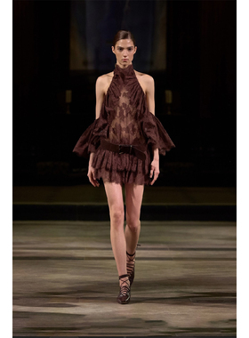 【sense】·越南MONTSAND 26SS正品授权 法式挂脖连衣裙花苞短裙