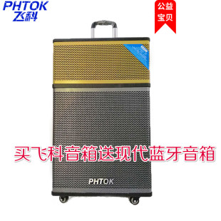 直播 德国PHTOK 飞科专业高端户外拉杆音箱 HiFi级音效 户外演绎