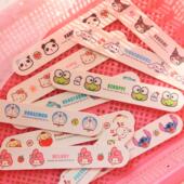 可爱指甲锉少女心卡通双面美甲搓条家用指甲打磨抛光不掉砂磨甲条