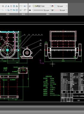 KST209-PC1018锤式破碎机箱式破碎机榔头机全套CAD生产设计图纸