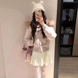 2026年冬季新款羽绒棉服女加绒巨好看小个子爱神贝拉短款棉袄外套