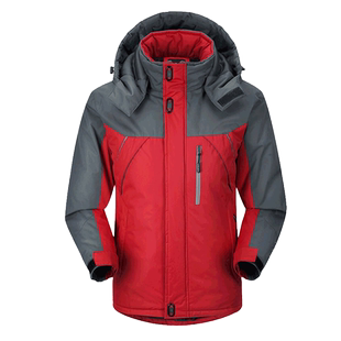 工作服棉袄男冬季劳保棉服加绒加厚2024新款棉衣男款冲锋衣外套