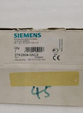 原装进口SIEMENS西门子安全继电器 3TK2804-0AC2 AC24V询价