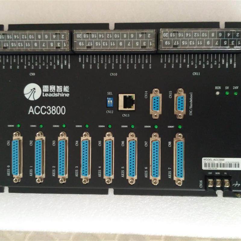ACC3800八轴卡接线盒 配线IO端子台 DMC3800运动轴卡