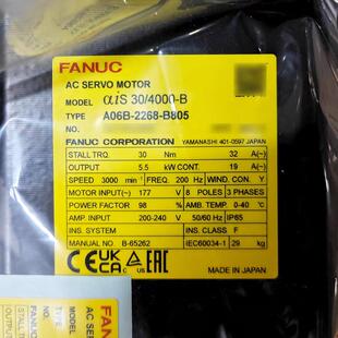 2272 FANUC发那科原装 B705 B805 伺服电机议询价 2268 A06B