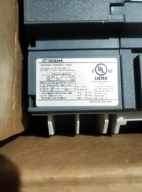 ABB隔离开关 OT160G04K询价