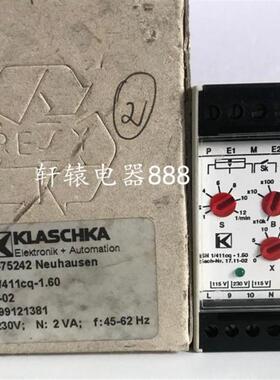 原装量度继电器和控制器ISN 1/411cq-1.60 17.11-02