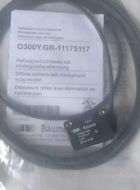 堡盟Baumer光电感应器O300Y.GR-11175117全新原装正品现货询价