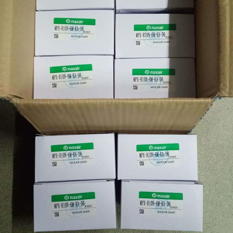 德国MAXAIR真空压力开关MPX-R01N-6M-KA-D6询价