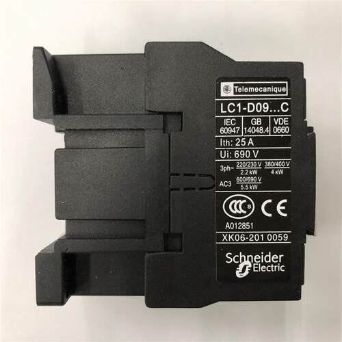 原装正品LC1D0910M5C AC220V施耐德三级交流接触器询价