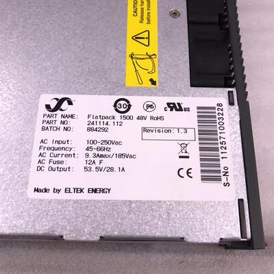 ELTEK Flatpack 1500 48v通信电源整流模块53.5V28.1A 241114询价