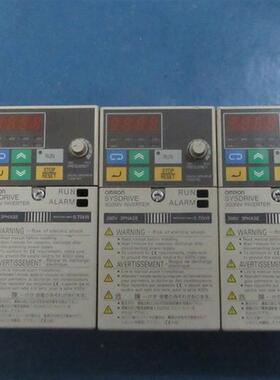 原装拆机变频器 3G3MV-A2004 220V 0.4KW 400W包好保修 质保询价