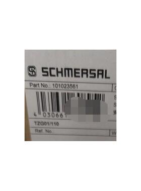 TZG01/110 德国Schmersal施迈赛 101023561 安全开关 全新原询价