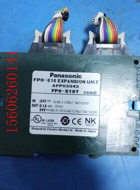 原装拆机PLC.  FP0-E16X.  包好 AFP03343包好询价