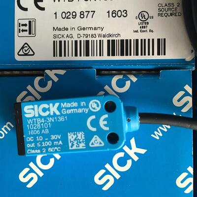 全新SICK 光电传感器WTB43N1361S16 1029877 WTB4S3N1061S16询价