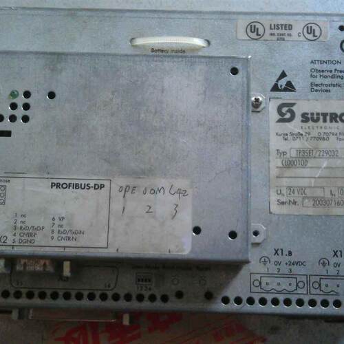 SUTRON TP  35 触摸屏TP35ET/229032    测试好询价