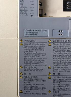 拆机原件 CIMR-LB4A0031 成色好 价格优惠!!!!询价